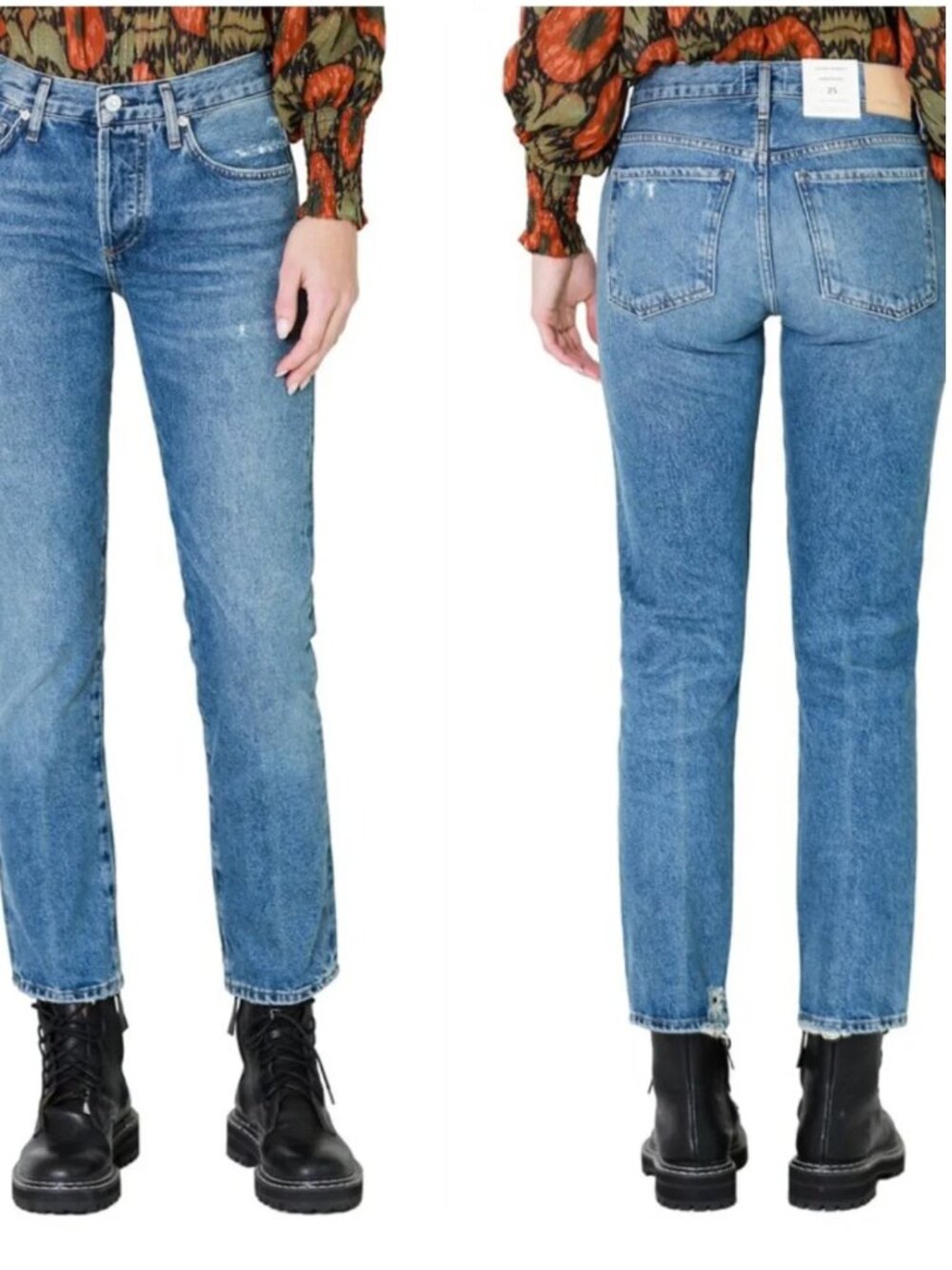 Citizens of Humanity Classic Straight Blue Jeans - Emerson Size 30